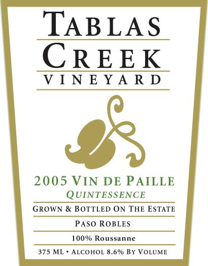 Vin De Paille Quintessence