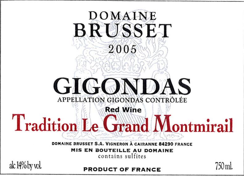 Tradition Le Grand Montmitrail