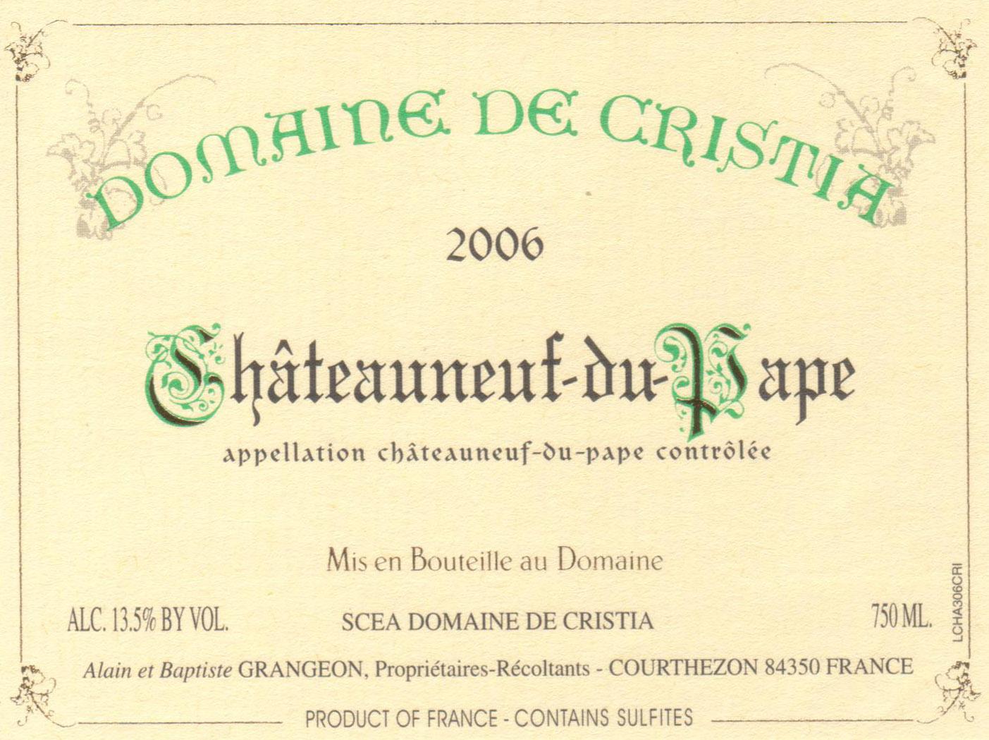 Châteauneuf - Du - Pape White