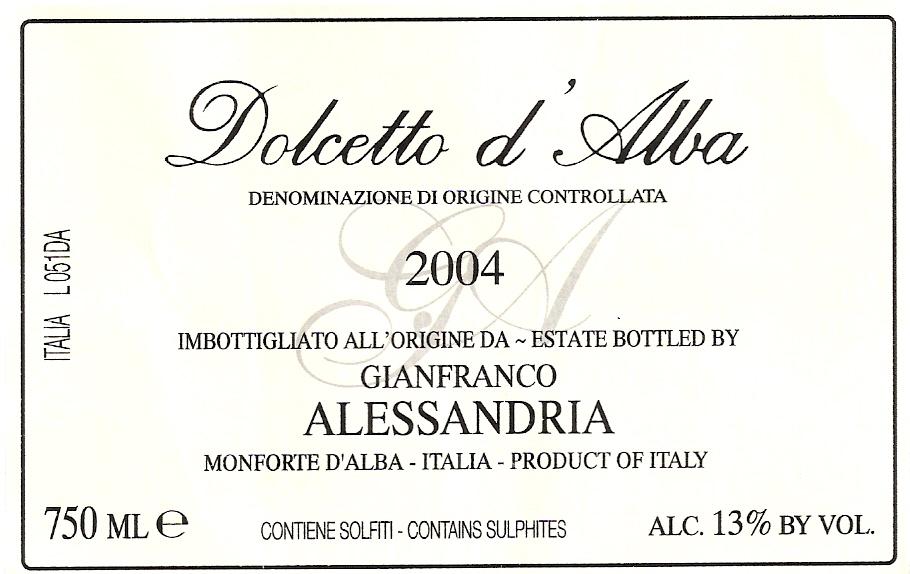 Dolcetto d'Alba