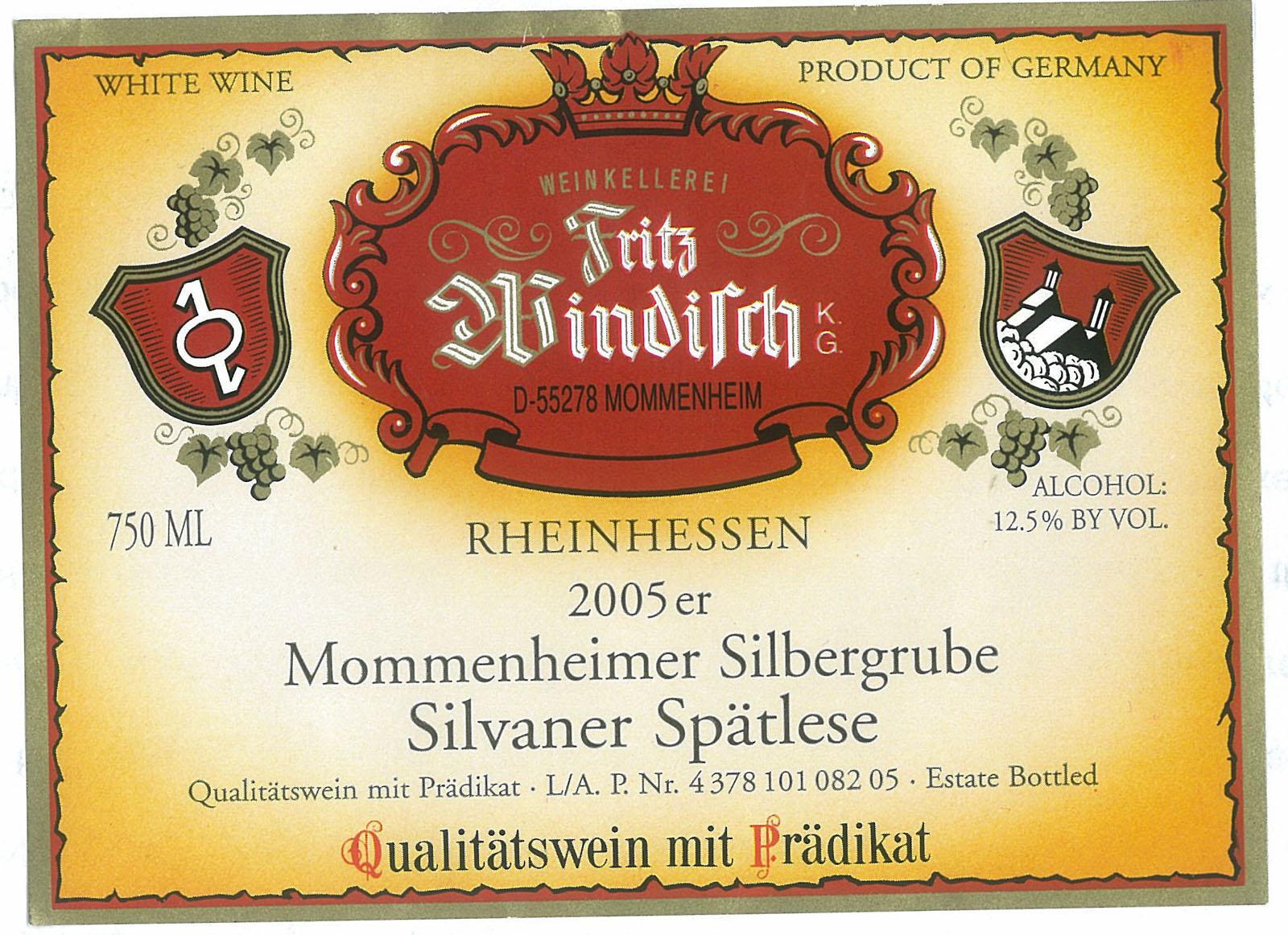 Silvaner Spätlese