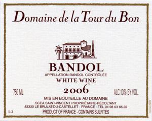 Bandol White Wine