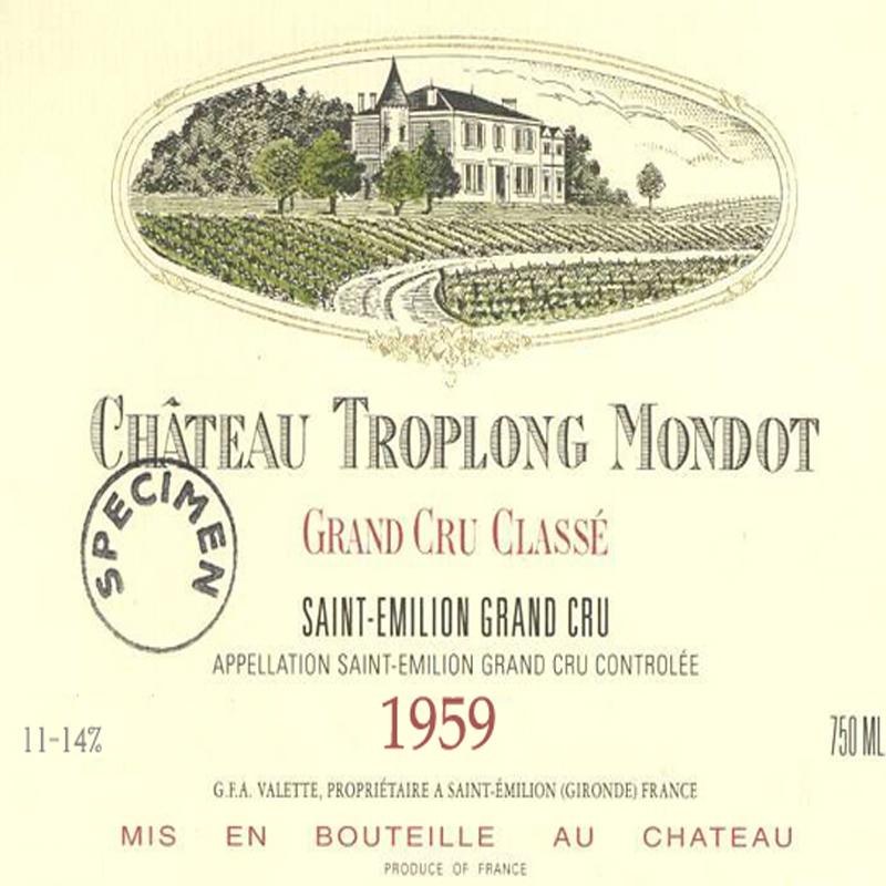 Chateau Troplong Mondot Cim