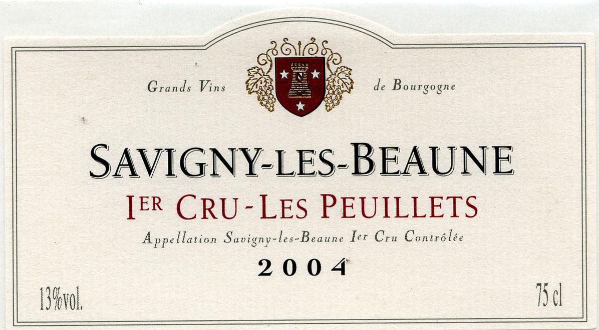 Savigny Les Beaune 1er Cru Les Peuillets