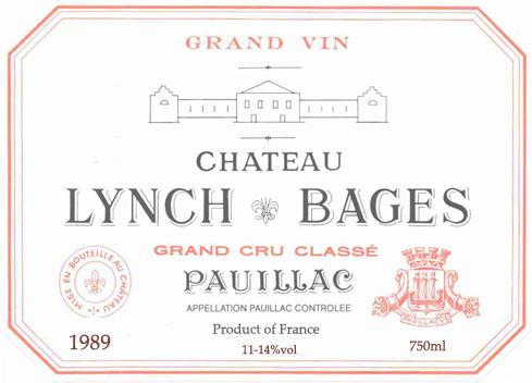 Lynch Bages Grand Cru Classé
