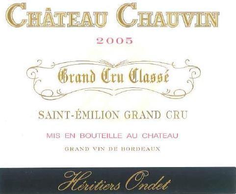 Chateau Chauvin Red Bordeaux