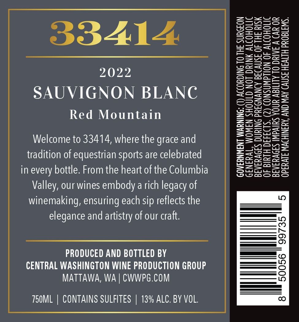 Sauvignon Blanc Red Mountain