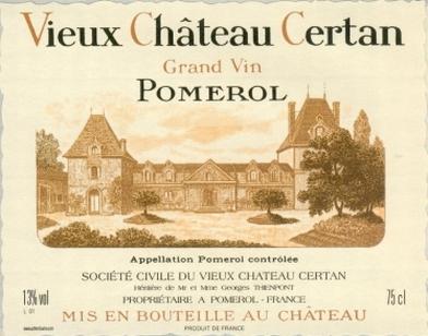 Vieux Château Certan Red Bordeaux