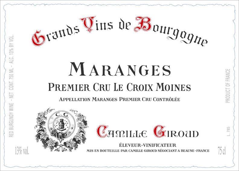 Premier Cru Le Croix Moines