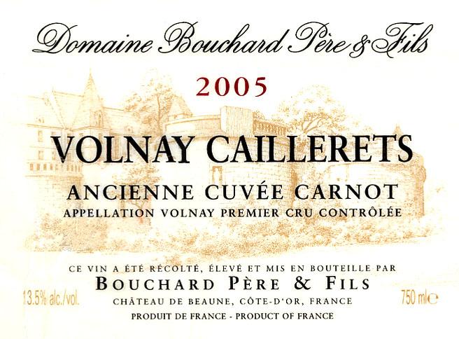 Caillerets Ancienne Cuvee Carnot