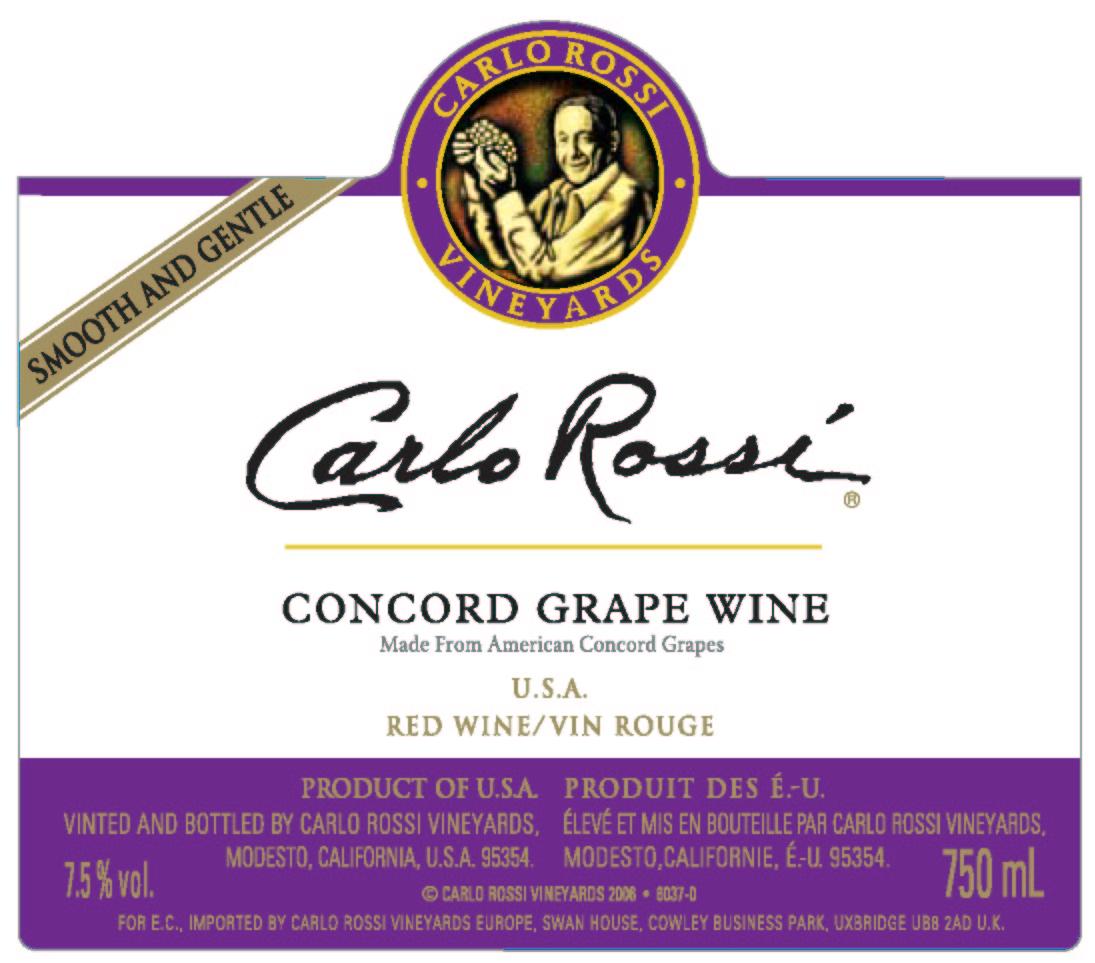 Concord Grape Wine