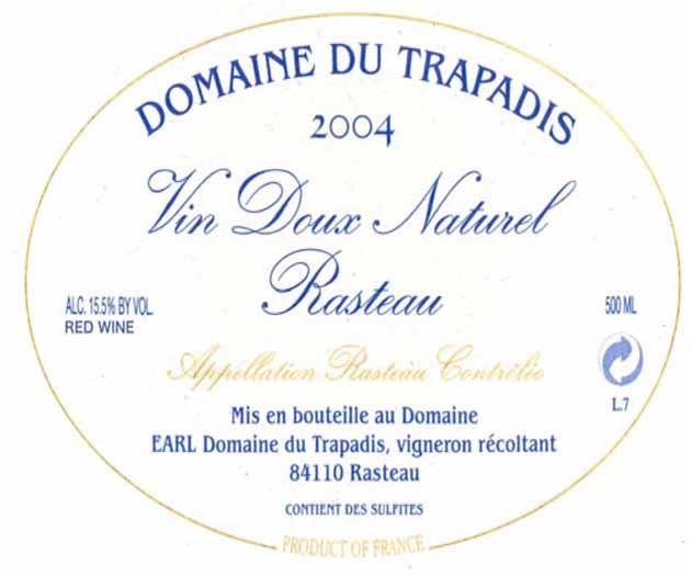 Vin Doux Naturel