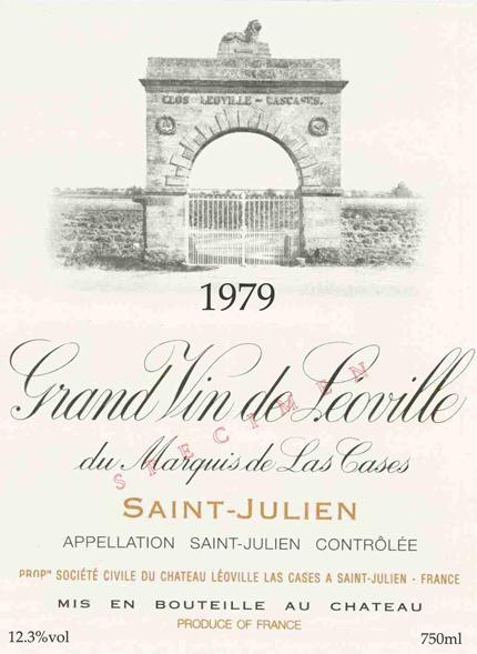 Grand Vin de Leoville du Marquis de Las Cases