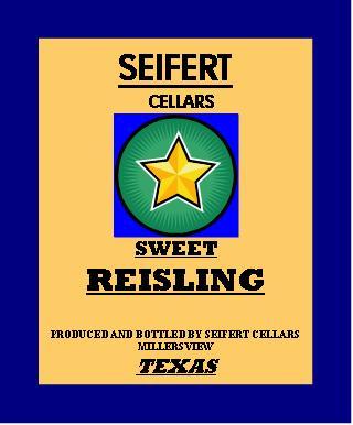 Sweet Riesling