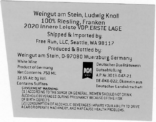 Innere Leiste Erste Lage