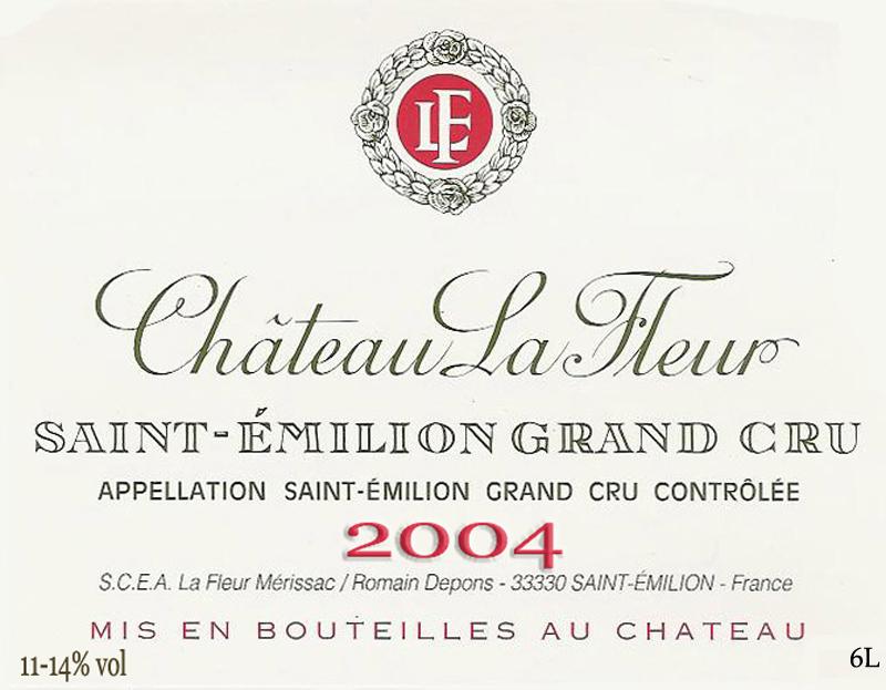 La Fleur Saint-Émilion Grand Cru