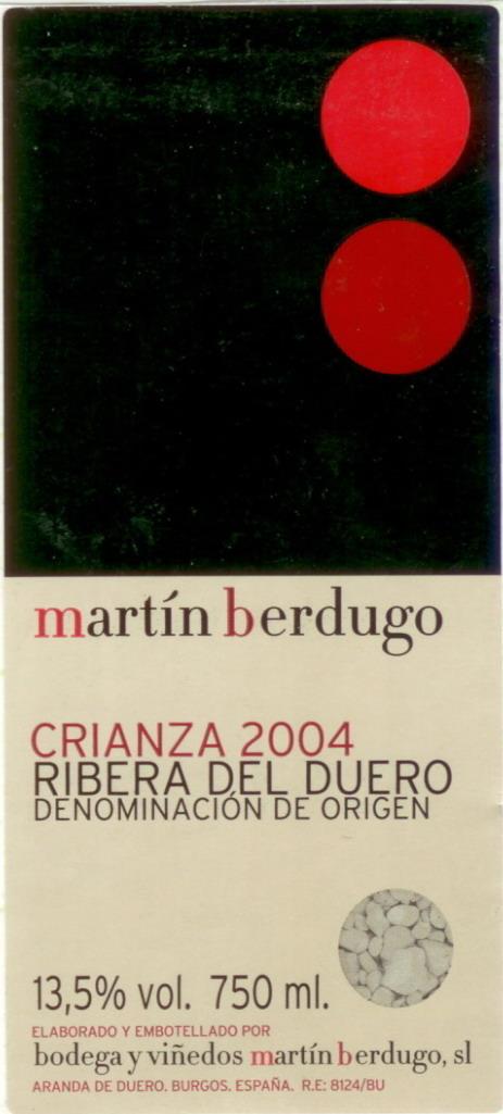 Martin Berdugo Crianza