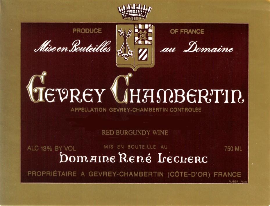 Gevrey Chambertin
