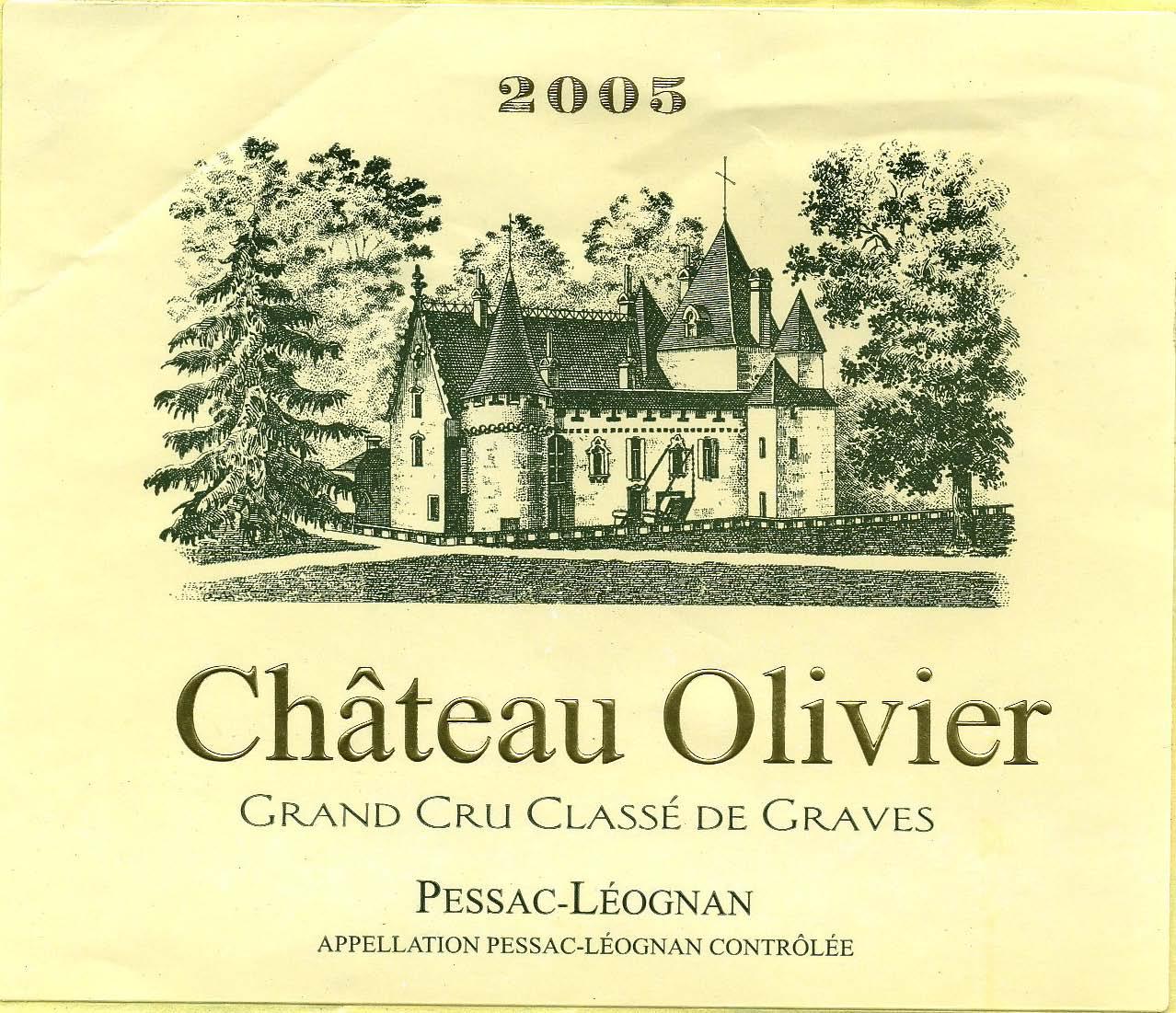 Château Olivier Grand Cru Classé De Graves