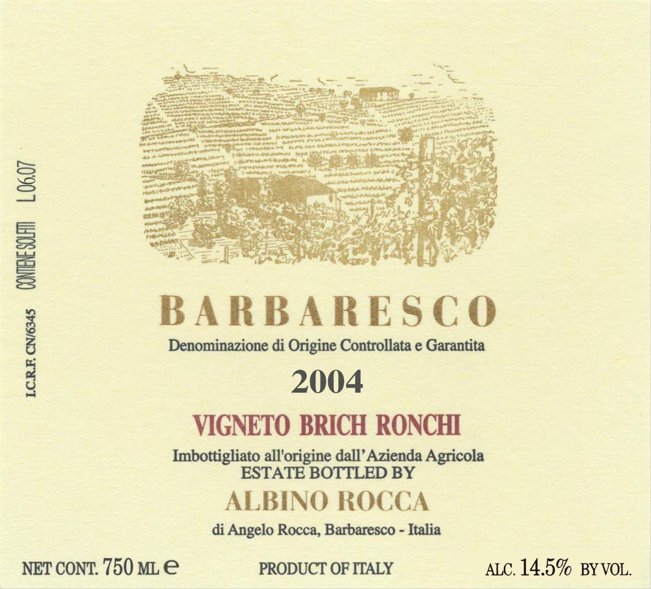 Vigneto Brich Ronchi