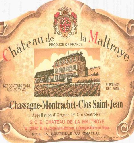 Chassagne-Montrachet-Clos Saint-Jean