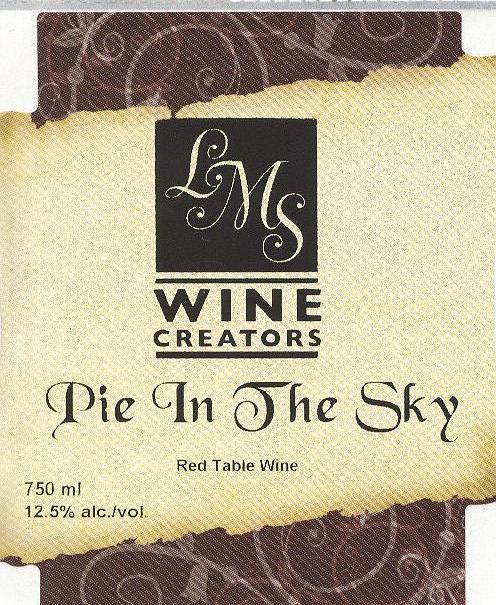 Pie In The Sky Red Table Wine