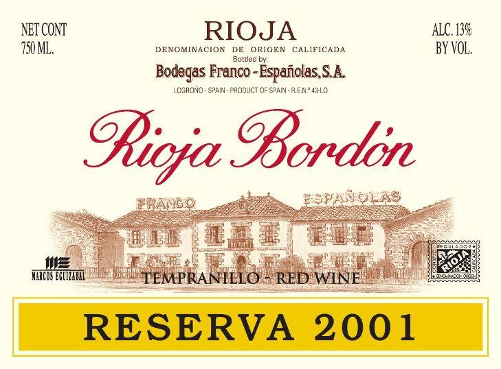 Rioja Bordón