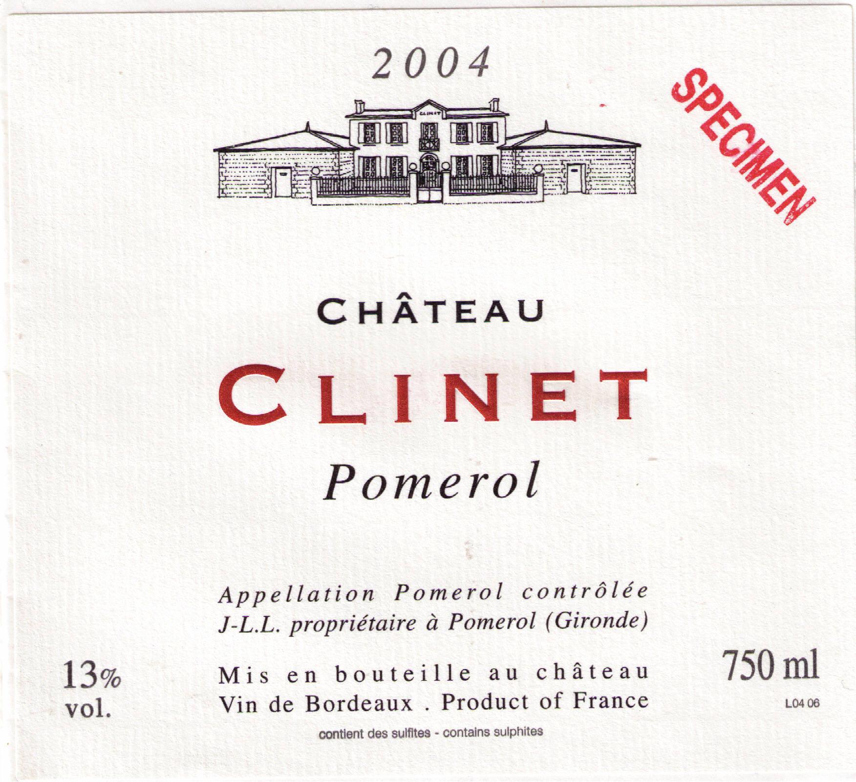 Château Clinet Pomerol
