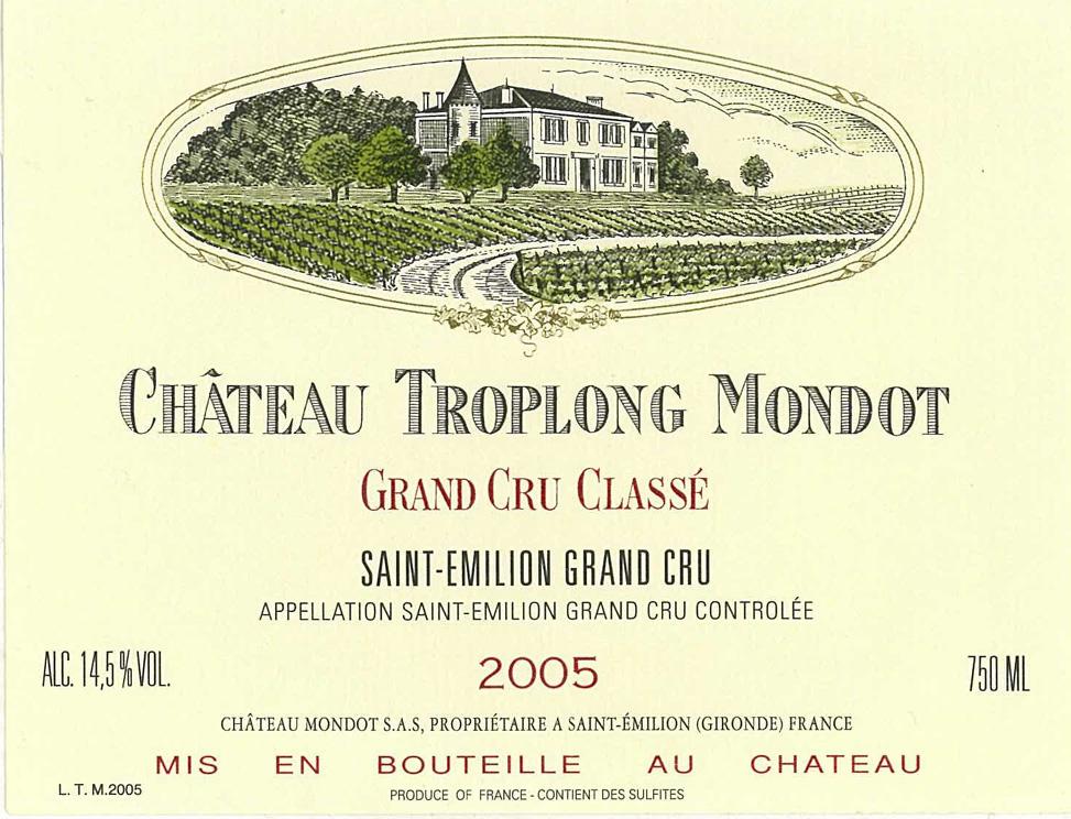 Troplong Mondot St Emilion
