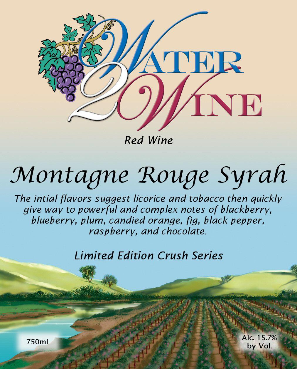 Montagne Rouge Syrah
