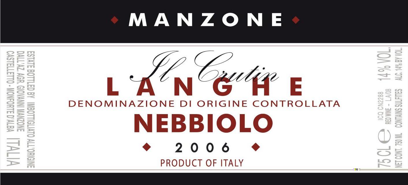 Nebbiolo Il Crutin