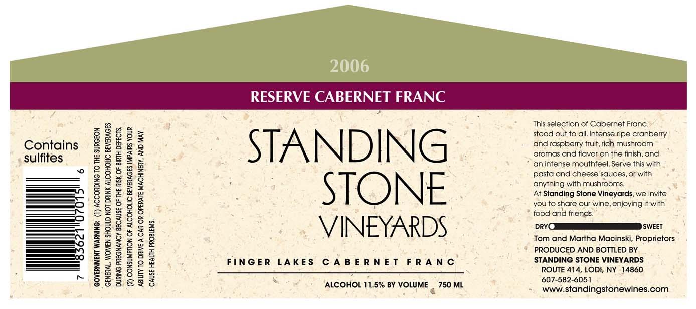 Reserve Cabernet Franc