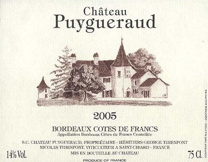 Bordeaux Côtes De Francs