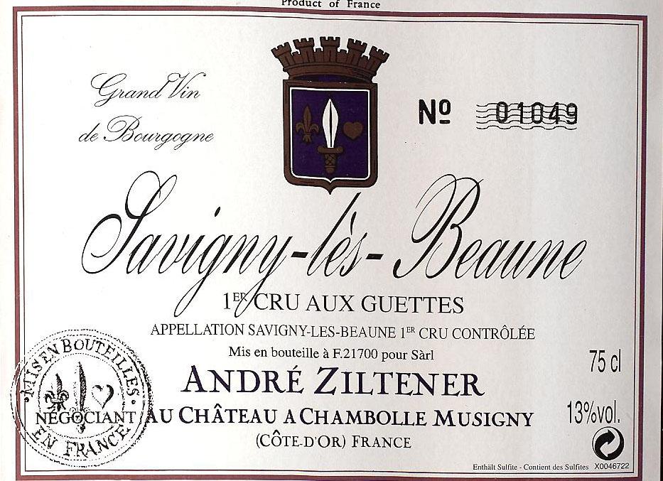 1er Cru Aux Guettes