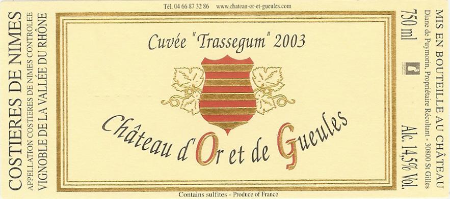 Cuvee Trassegum