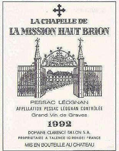 La Chapelle de La Mission Haut Brion