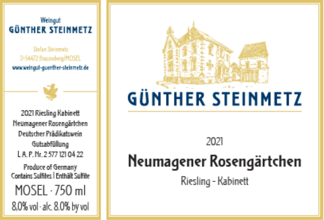 Neumagener Rosengartchen Kabinett