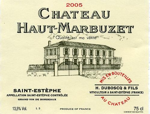 Chateau Haut Marbuzet