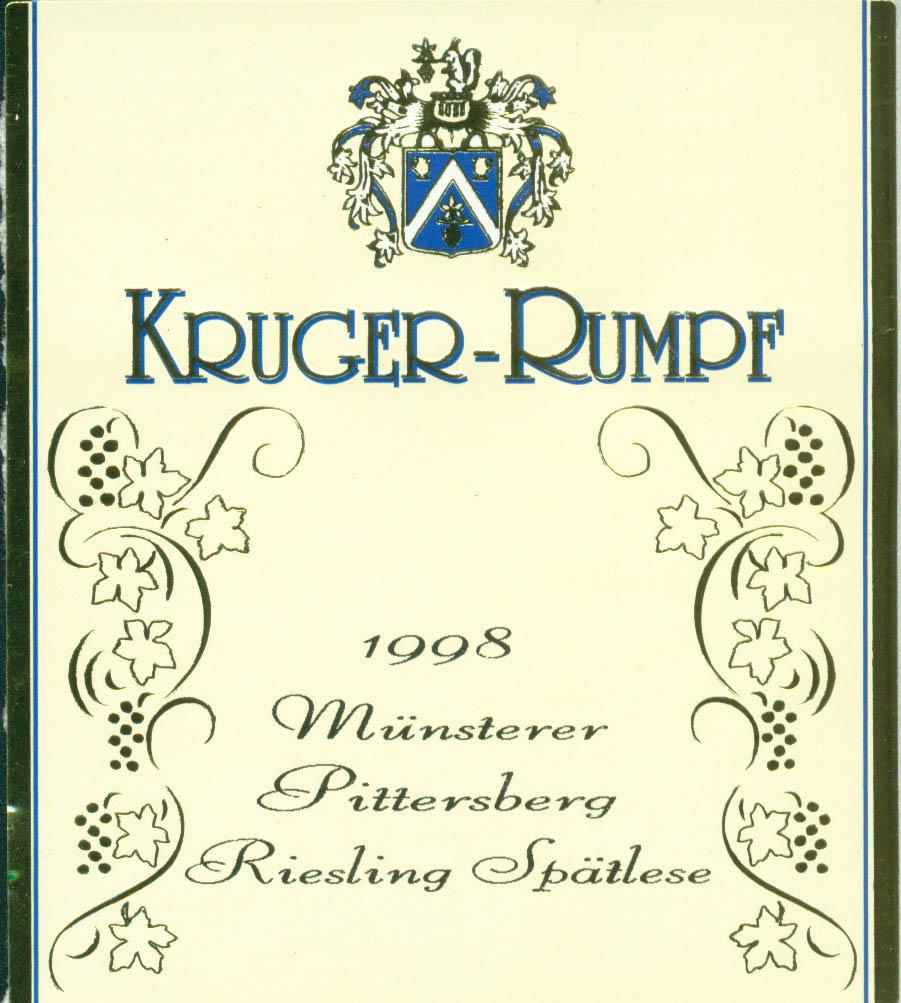 Munsterer Pittersberg Spatlese