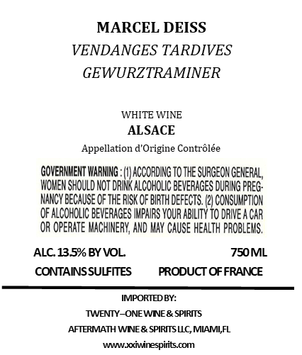 Vendanges Tardives