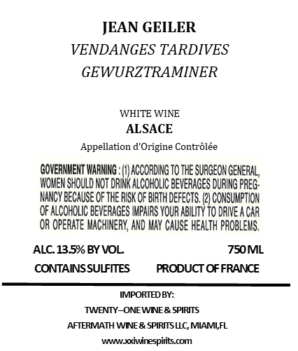 Vendanges Tardives