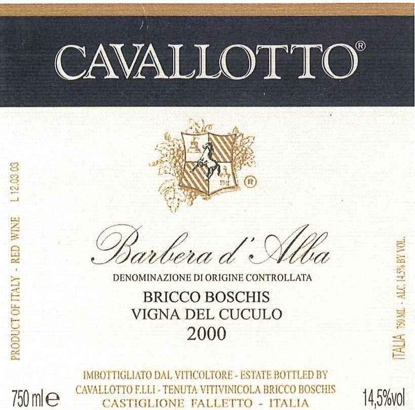 Bricco Boschis Vigna del Cuculo