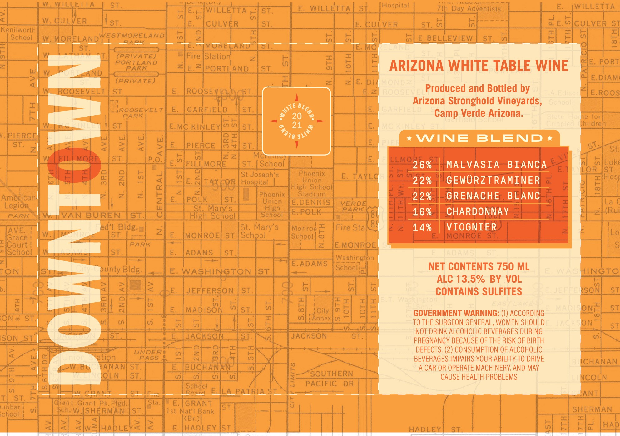 Arizona White Table Wine