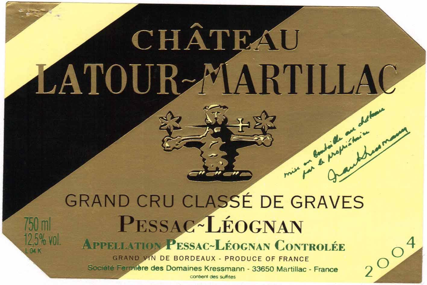 Grand Cru Classe De Graves