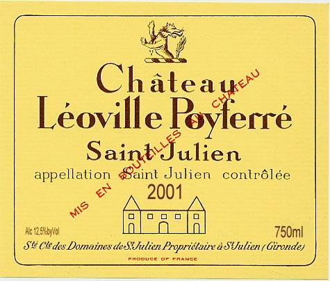 Château Léoville Poyferré Julien