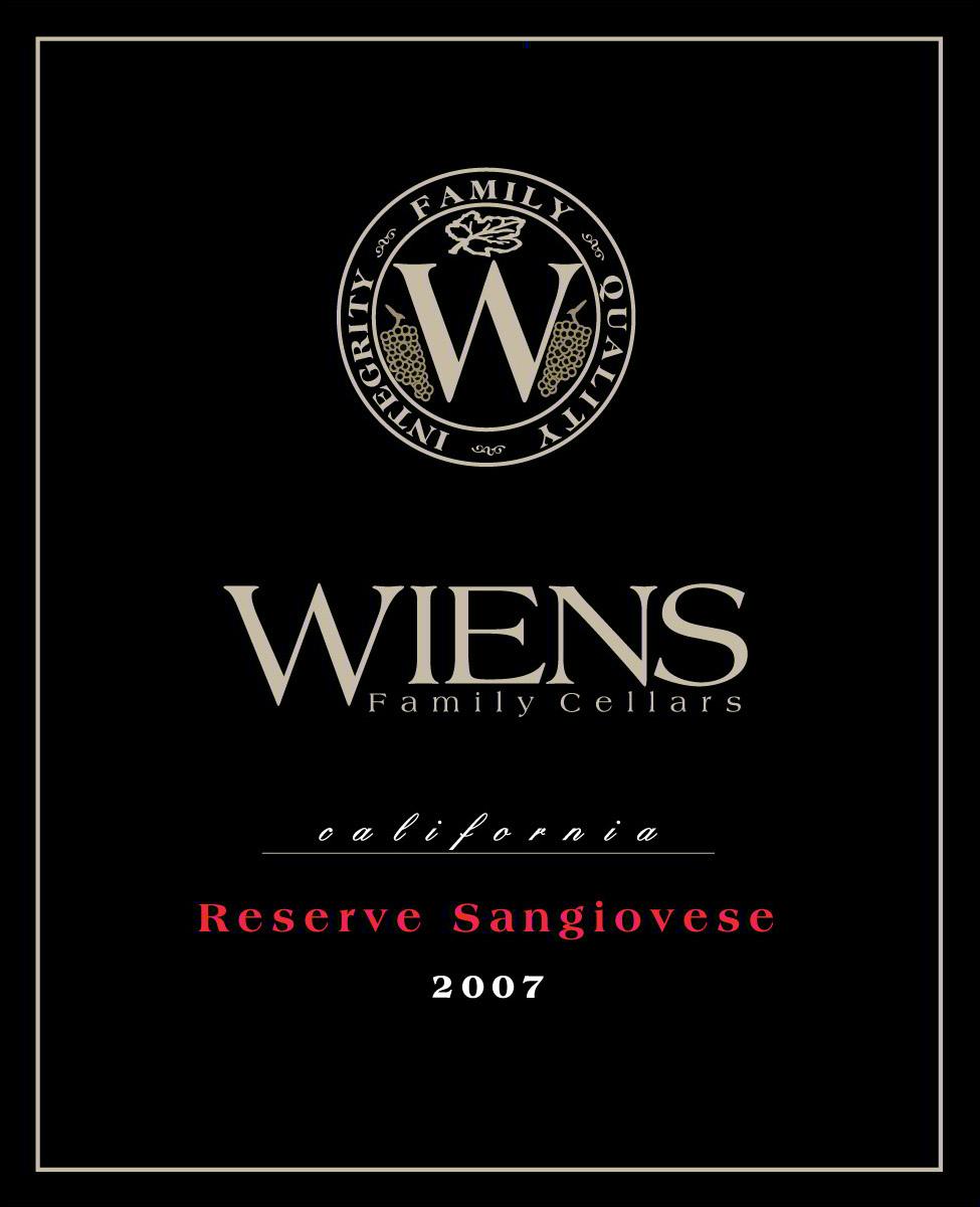 Reserve Sangiovese