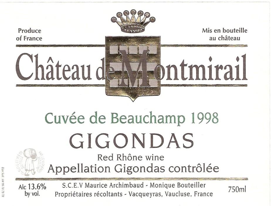 Cuvee De Beauchamp