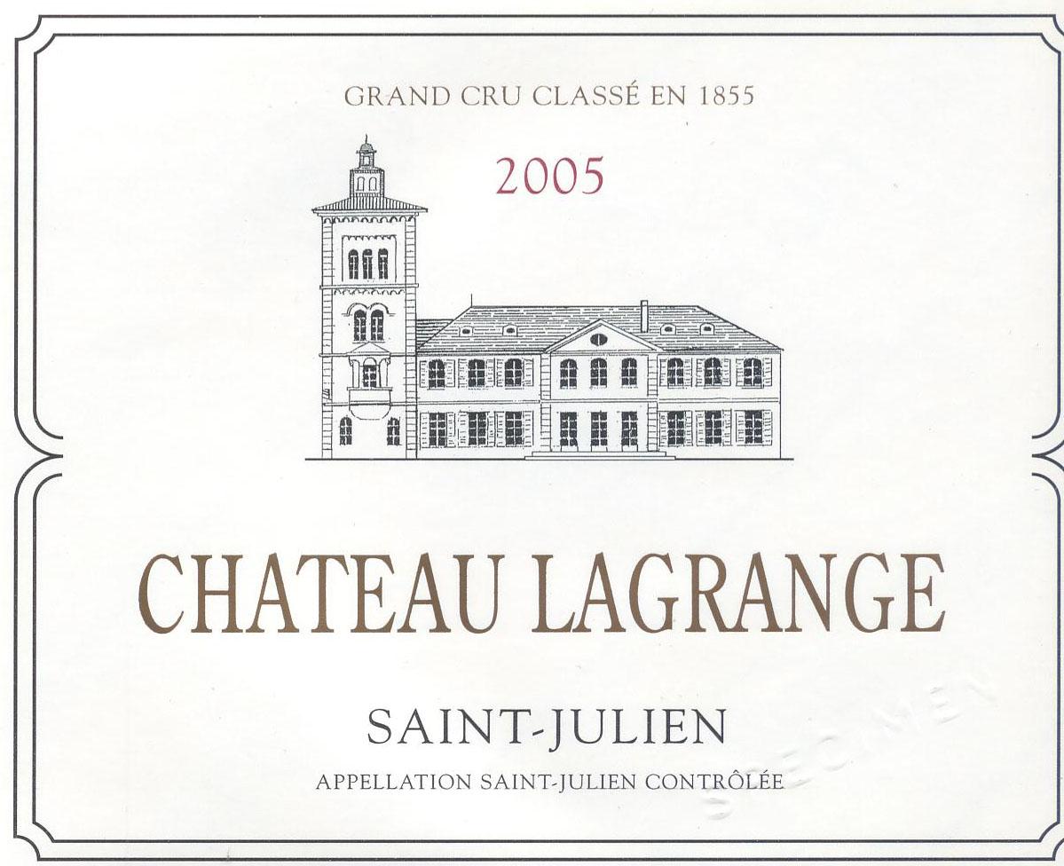 Red Bordeaux Wine 2 Chateau Lagrange