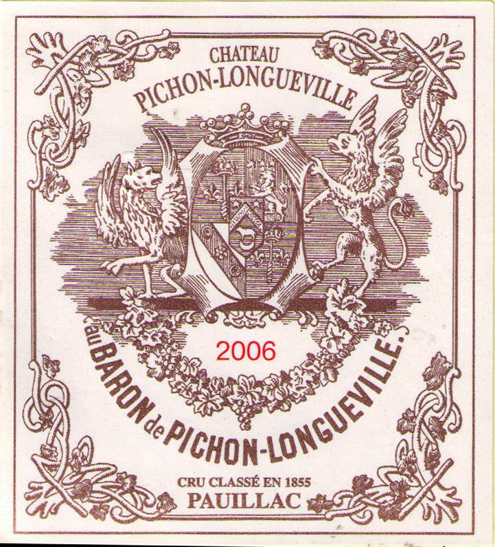 Au Baron De Pichon Longueville