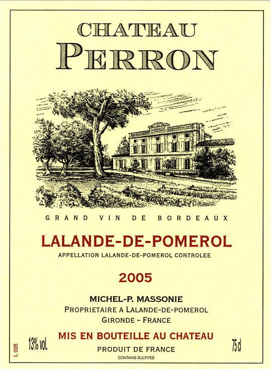 Perron Lalande De Pomerol